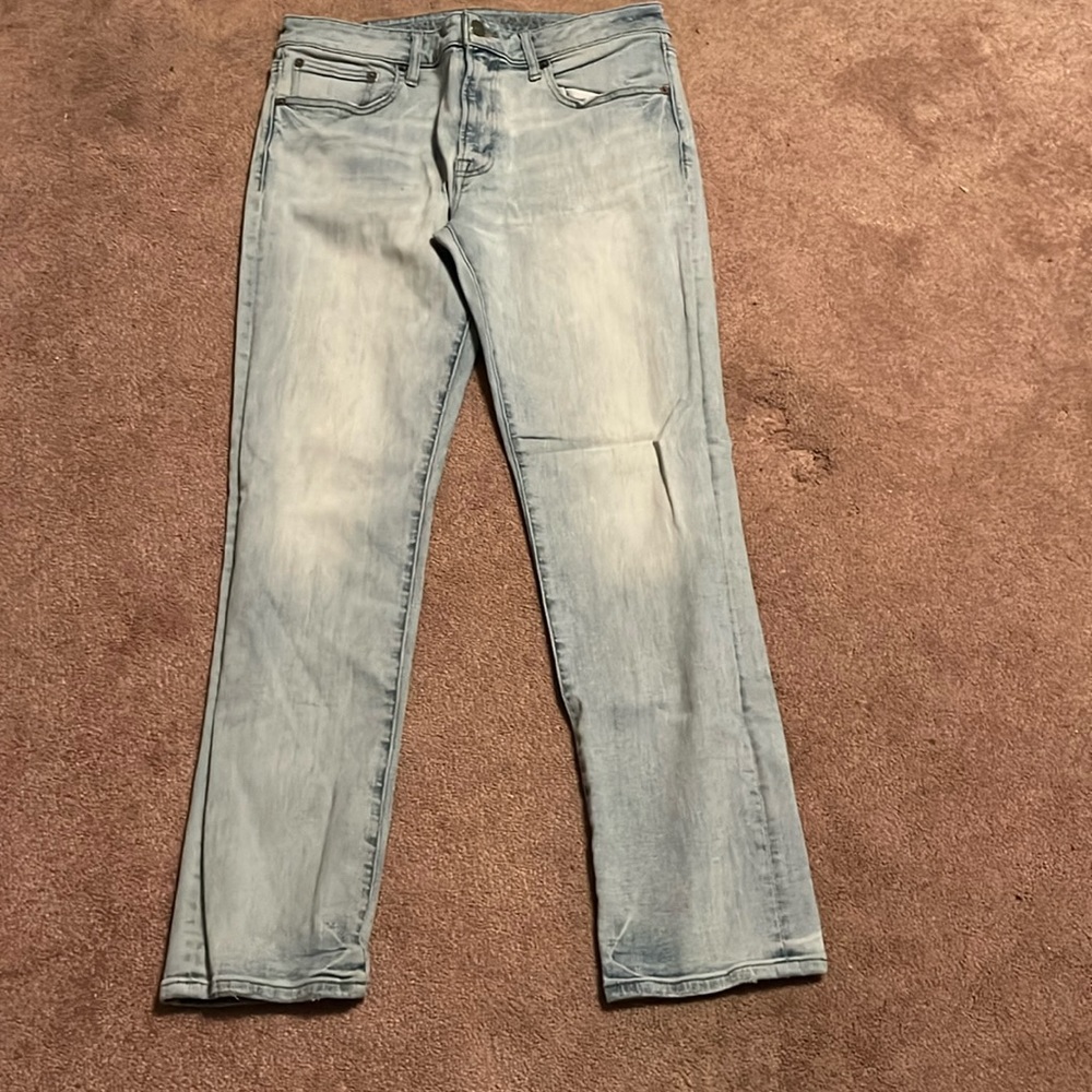 Light blue colored jeans